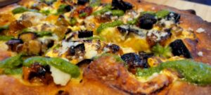 The Blue Hen restaurant pizza